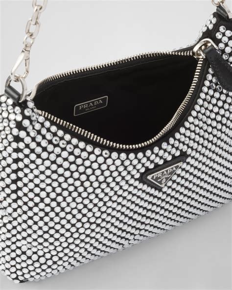 crystal prada bag|Prada re edition crystal bag.